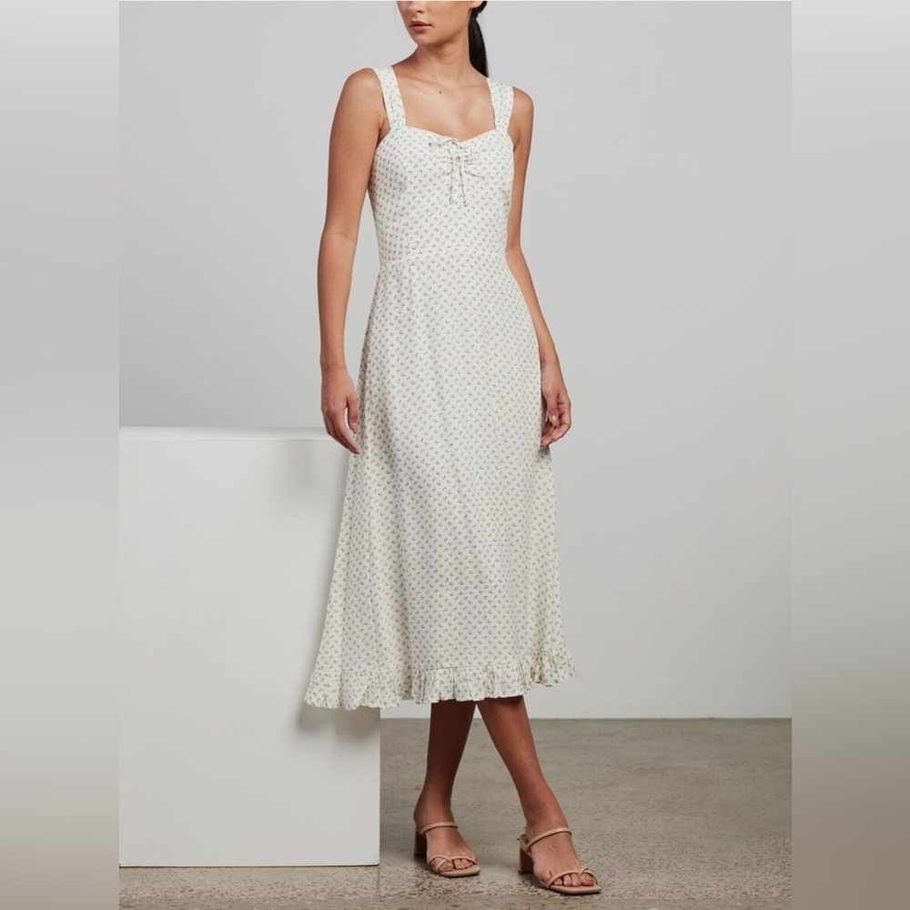 NWT Faithfull The Brand Floral Midi Dress